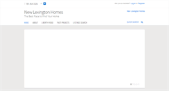 Desktop Screenshot of newlexingtonhomes.com