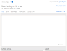 Tablet Screenshot of newlexingtonhomes.com